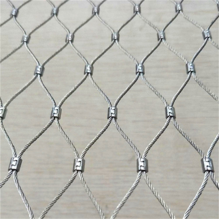 Ferrule Type Stainless Steel Rope Mesh