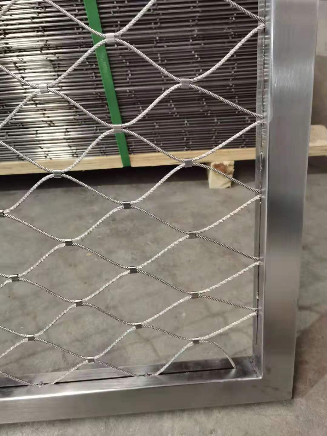 Knot Type Stainless Steel Rope Mesh